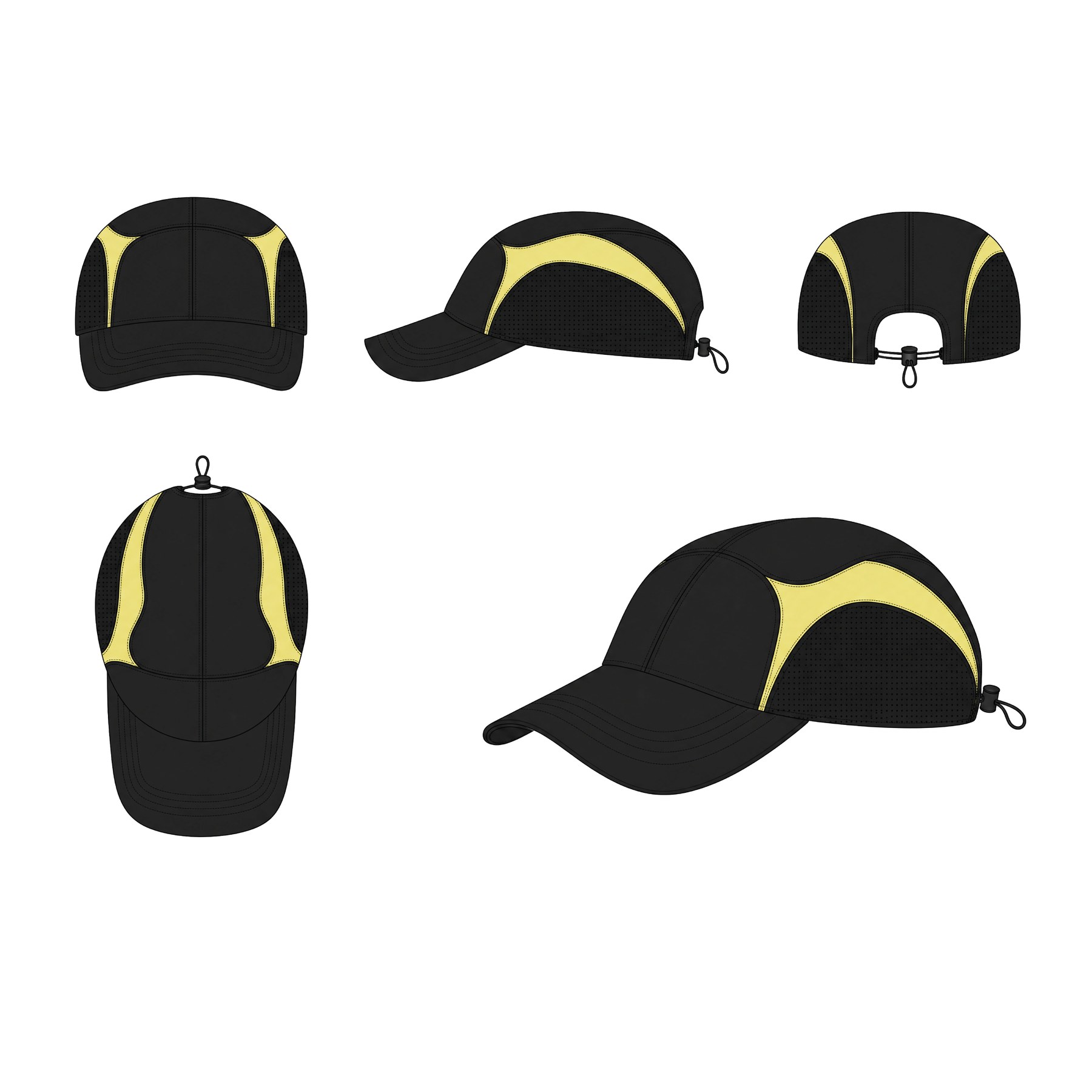 Cap, colour flats