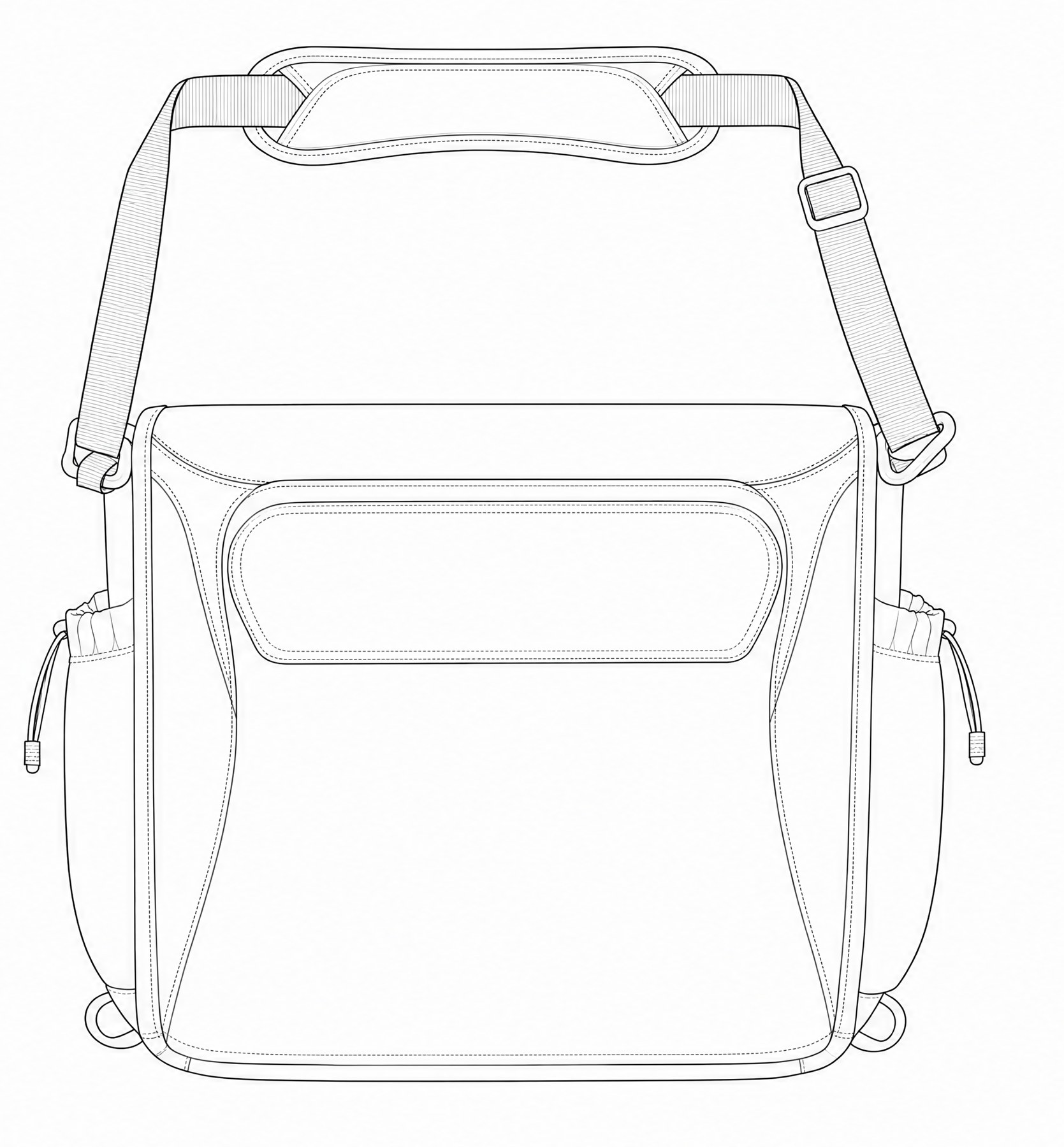 Bag back, line